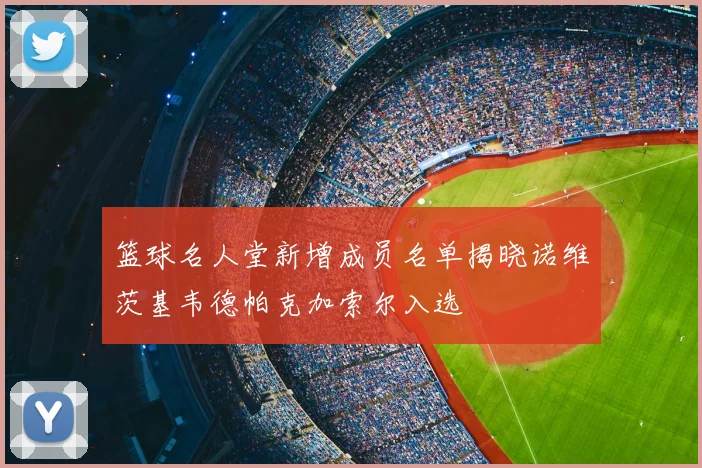 篮球名人堂新增成员名单揭晓诺维茨基韦德帕克加索尔入选